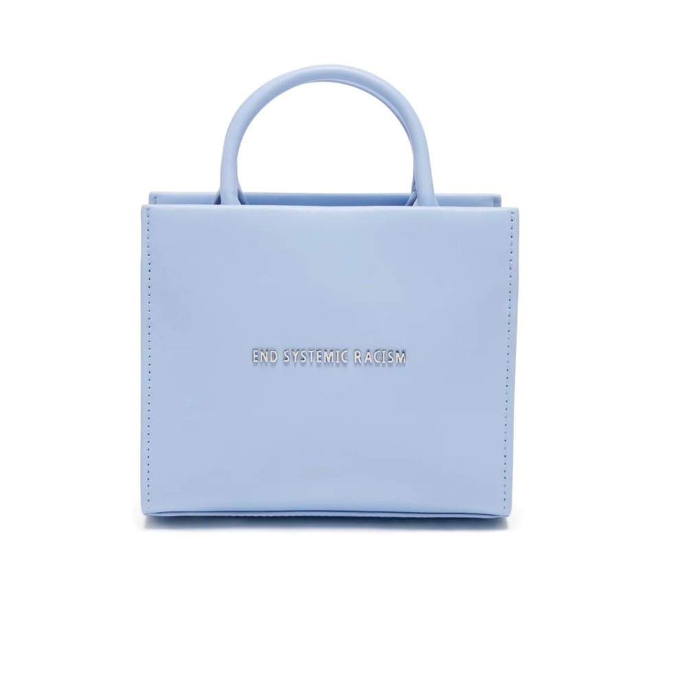 Brandon Blackwood ESR Tote - Baby Blue Smooth Apple Leather